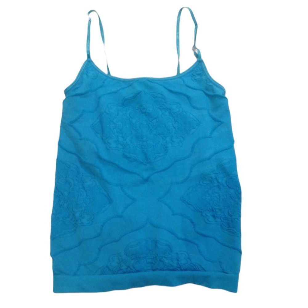 Y2K Balance By Marika Aqua Blue Tank Or Workout Top